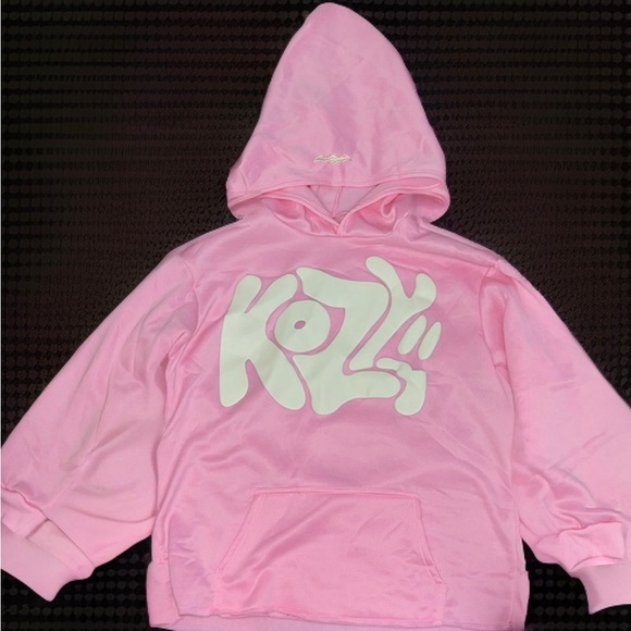 Mosey Relaxed Pink Hoodie - Picture 1 of 1